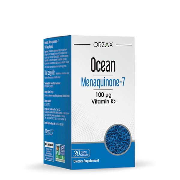 Фотография товара Менахинон-7 Ocean Orzax/Орзакс капсулы 400мг 30шт