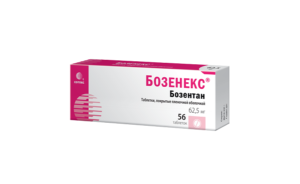 Фотография товара Бозенекс таб. п/о плен. 125мг №56
