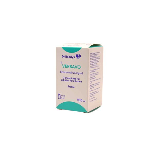 Фотография товара Версаво концентрат для приг. раствора для инфузий фл. 25мг/мл 4мл