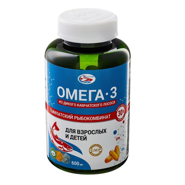 Фотография товара Омега-3 для детей с 3 лет вкус апельсина Salmonica/Салмоника капсулы 300мг 250шт