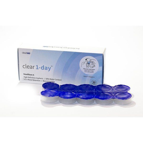 Фотография товара Линзы контактные ClearLab Clear All-Day (8.6/-3,25) 6шт