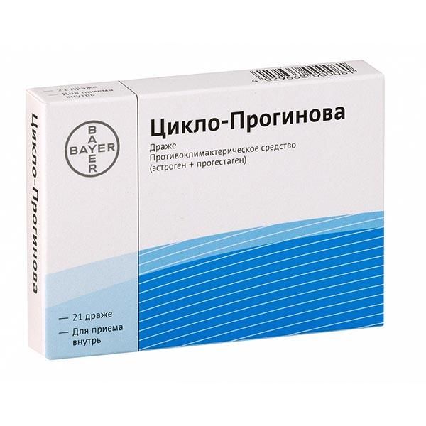 Фотография товара Цикло-Прогинова драже 21шт