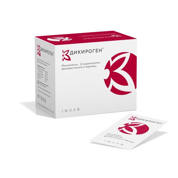 Фотография товара Дикироген порошок для приг. раствора для приема вн. саше 4г 30шт