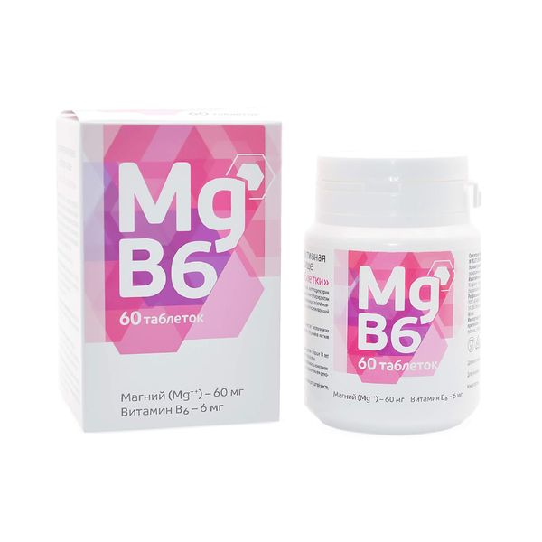 Фотография товара Магний В6 таблетки 817мг 60шт