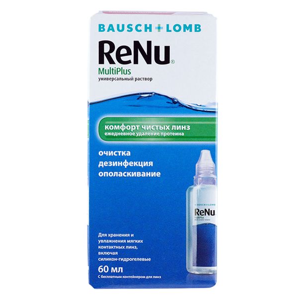 Фотография товара Раствор универсальный ReNu MultiPlus 240мл