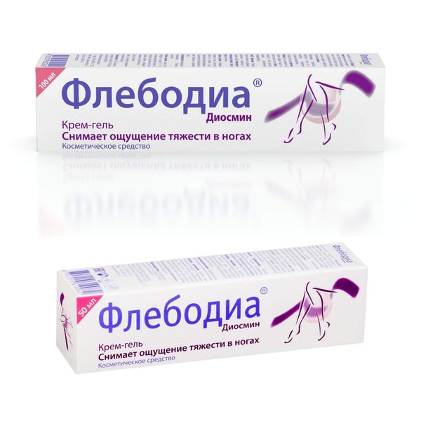 Фотография товара Крем-гель для ног Флебодиа 50мл