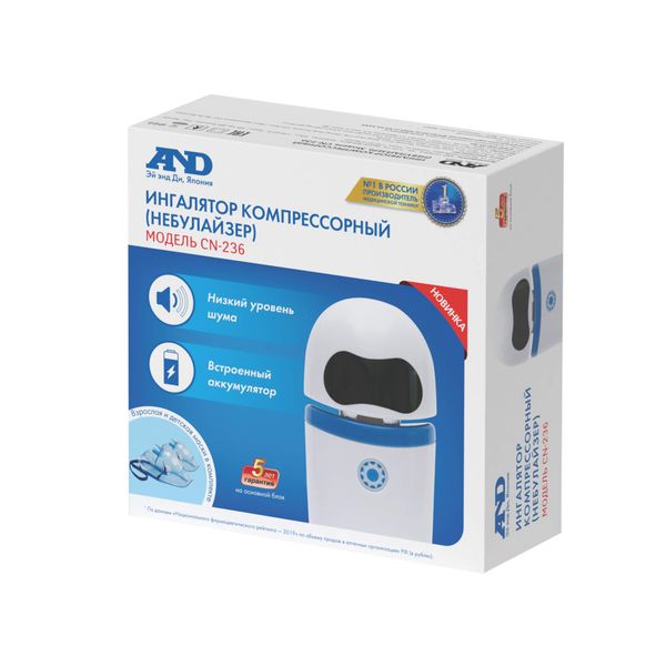 Фотография товара Ингалятор компрессорный детский CN-233 A&D/Эй энд Ди