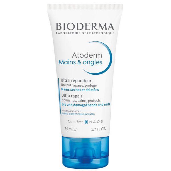 Фотография товара Крем для сухой для поврежденной кожи рук и ногтей Atoderm Bioderma/Биодерма 50мл