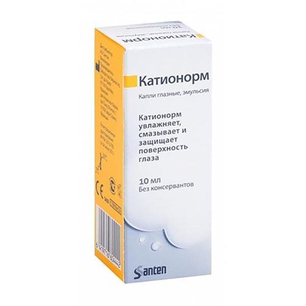 Фотография товара Капли глазные Катионорм 10мл