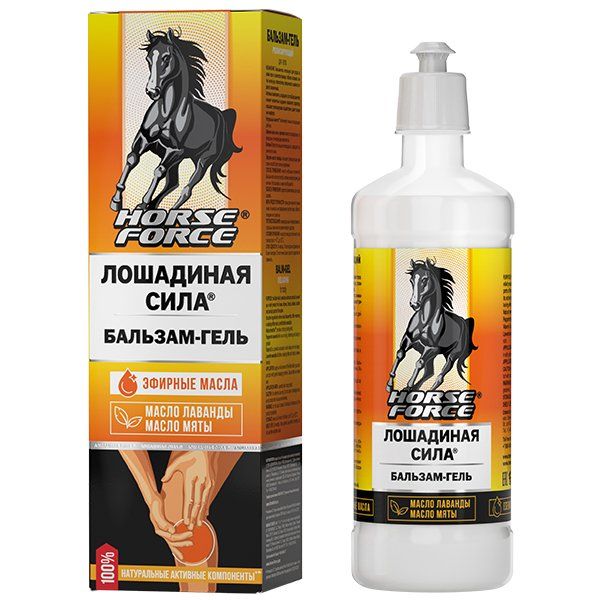 Фотография товара Бальзам-гель для тела релаксирующий Лошадиная сила 500мл